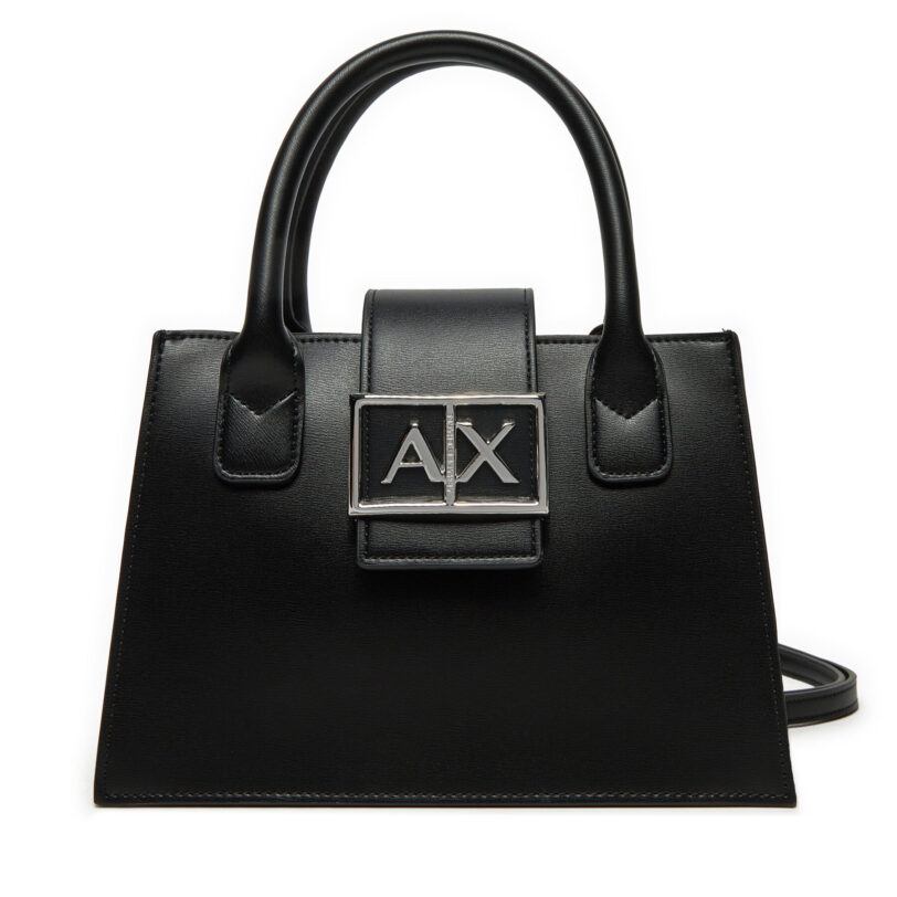 Дамска чанта Armani Exchange XW000306 AF12039 UC001 Черен цвят на ниска цена