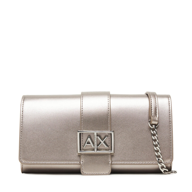Дамска чанта Armani Exchange XW000358 AF12039 U8097 Сребрист цвят на ниска цена