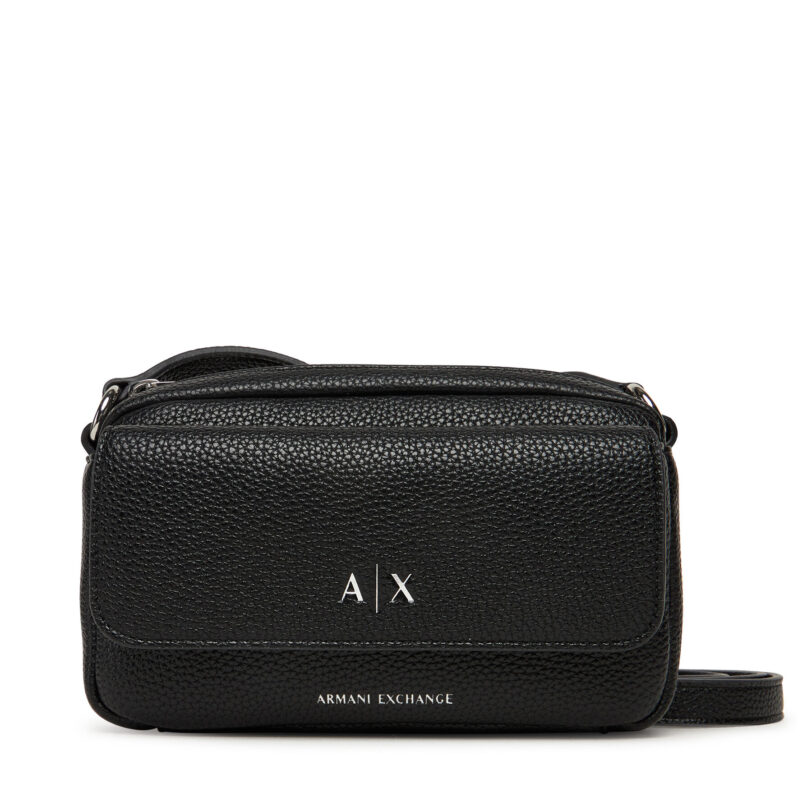 Дамска чанта Armani Exchange XW001547 AF17019 UC001 Черен цвят на ниска цена
