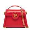 Дамска чанта Balmain DN0DA907LRHA Червен цвят на ниска цена