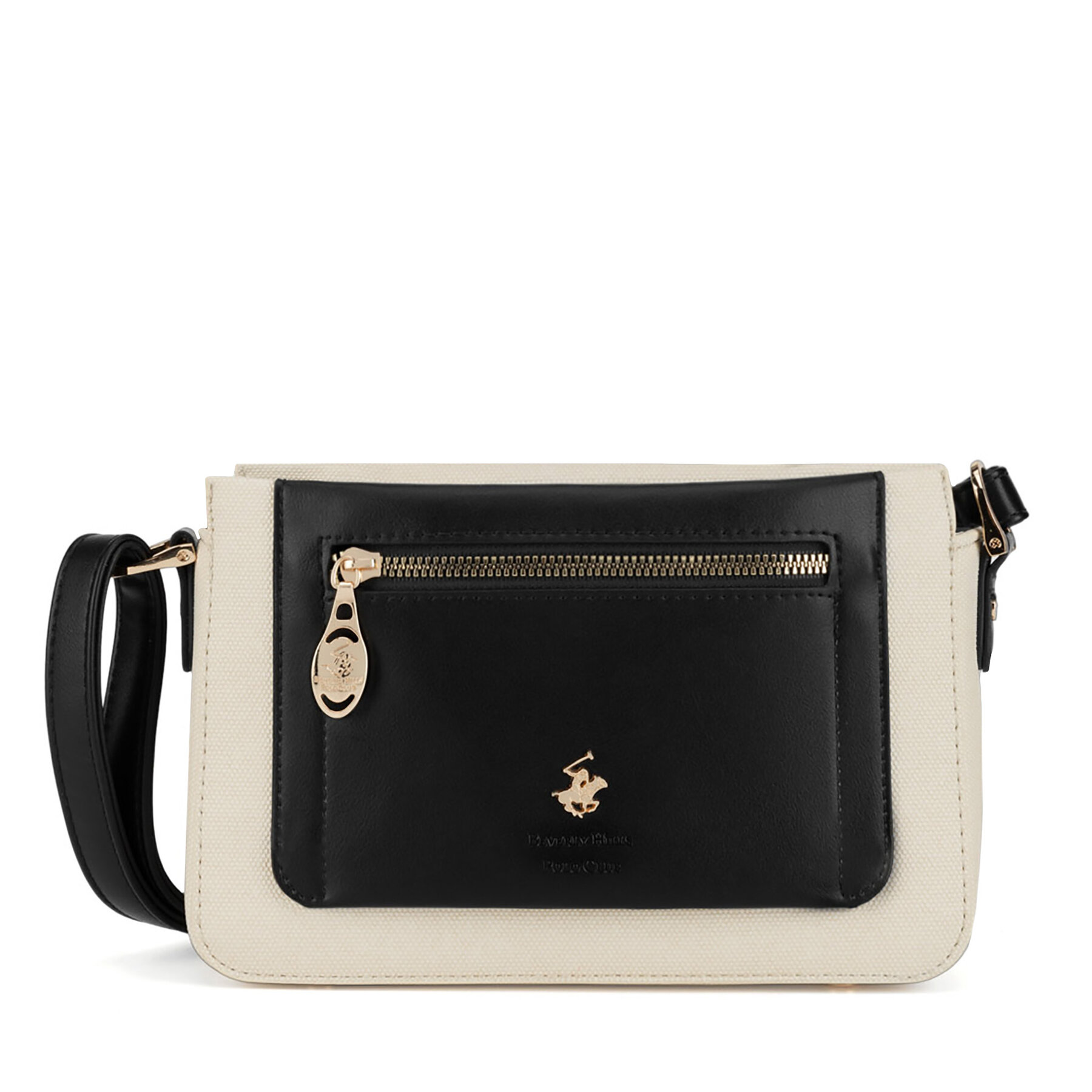 Дамска чанта Beverly Hills Polo Club BHPC-C-001-07 Черен цвят на ниска цена