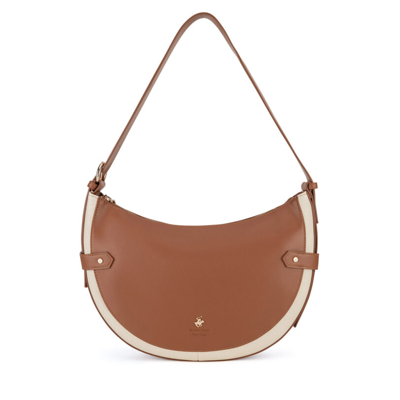 Дамска чанта Beverly Hills Polo Club BHPC-C-003-07 Кафяв цвят на ниска цена