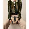 Дамска чанта Beverly Hills Polo Club BHPC-C-012-07 Тъмносин цвят на ниска цена