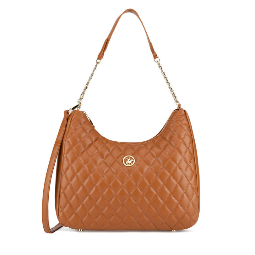 Дамска чанта Beverly Hills Polo Club BHPC-K-036-06 Кафяв цвят на ниска цена