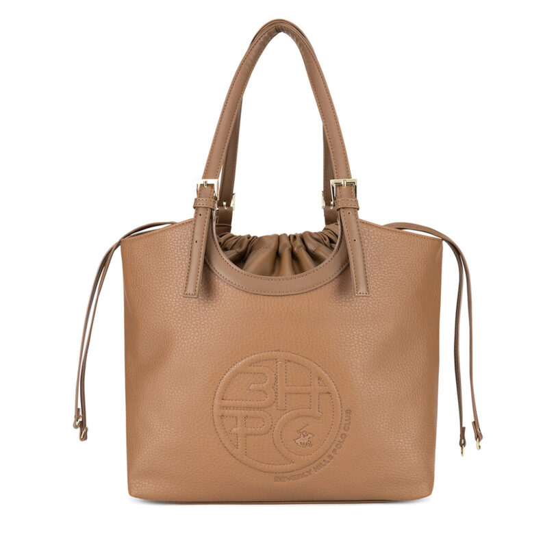 Дамска чанта Beverly Hills Polo Club BHPC-K-040-06 Кафяв цвят на ниска цена