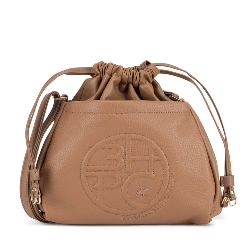 Дамска чанта Beverly Hills Polo Club BHPC-K-042-06 Кафяв цвят на ниска цена