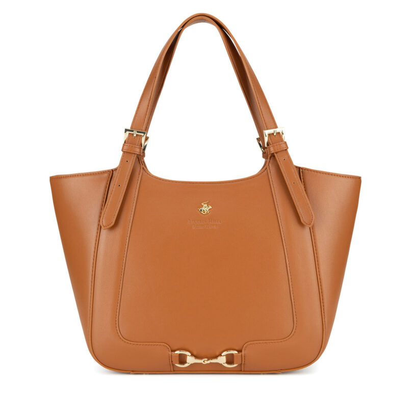 Дамска чанта Beverly Hills Polo Club BHPC-K-044-06 Кафяв цвят на ниска цена