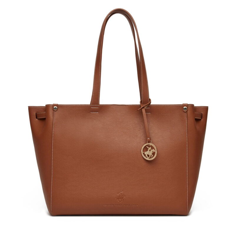 Дамска чанта Beverly Hills Polo Club BHPC-S-005-07 Кафяв цвят на ниска цена