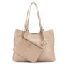 Дамска чанта Beverly Hills Polo Club BHPC-W-01-A23 Бежов цвят на ниска цена
