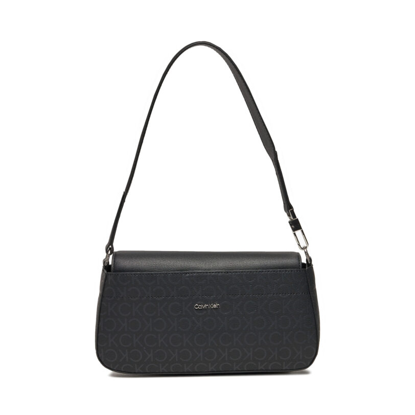 Дамска чанта Calvin Klein Business Shoulder Bag_Epi Mono K60K611888 Черен цвят на ниска цена