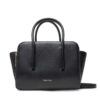 Дамска чанта Calvin Klein Carryall Micro Leather Tote LV04F3057G Черен цвят на ниска цена