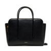 Дамска чанта Calvin Klein Carryall Mini Leather Tote Bag LV04F3034G Черен цвят на ниска цена
