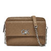 Дамска чанта Calvin Klein Ck Camera Bag W/Pocket_Mono K60K613140 Кафяв цвят на ниска цена