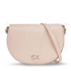 Дамска чанта Calvin Klein Ck Daily Saddle Bag_Pearlized K60K611883 Сив цвят на ниска цена