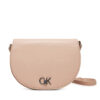 Дамска чанта Calvin Klein Ck Hw Crossbody Saddle Bag K60K613236 Розов цвят на ниска цена