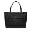 Дамска чанта Calvin Klein Ck Medium Shopper_Tex K60K613178 Черен цвят на ниска цена
