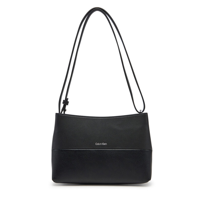 Дамска чанта Calvin Klein Ck Mixmedia Convertible Sm Bag K60K613009 Черен цвят на ниска цена