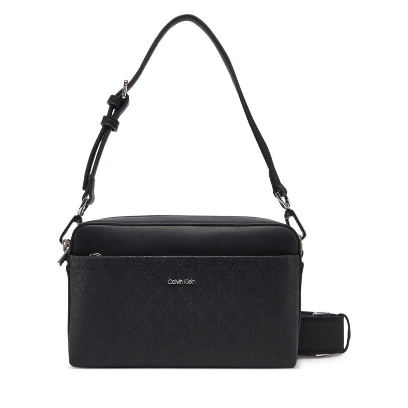 Дамска чанта Calvin Klein Ck Must Conv Camera Bag_Mono K60K613021 Черен цвят на ниска цена