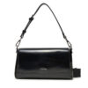 Дамска чанта Calvin Klein Ck Must Conv Shoulder Bag_Shiny K60K612885 Черен цвят на ниска цена