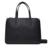 Дамска чанта Calvin Klein Ck Must Tote Md LV04F3098G Черен цвят на ниска цена