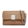 Дамска чанта Calvin Klein Ck Plaque Sm Crossbody W/Chain K60K612785 Кафяв цвят на ниска цена