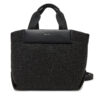 Дамска чанта Calvin Klein Ck Raffia Small Tote Crossbody K60K613026 Черен цвят на ниска цена