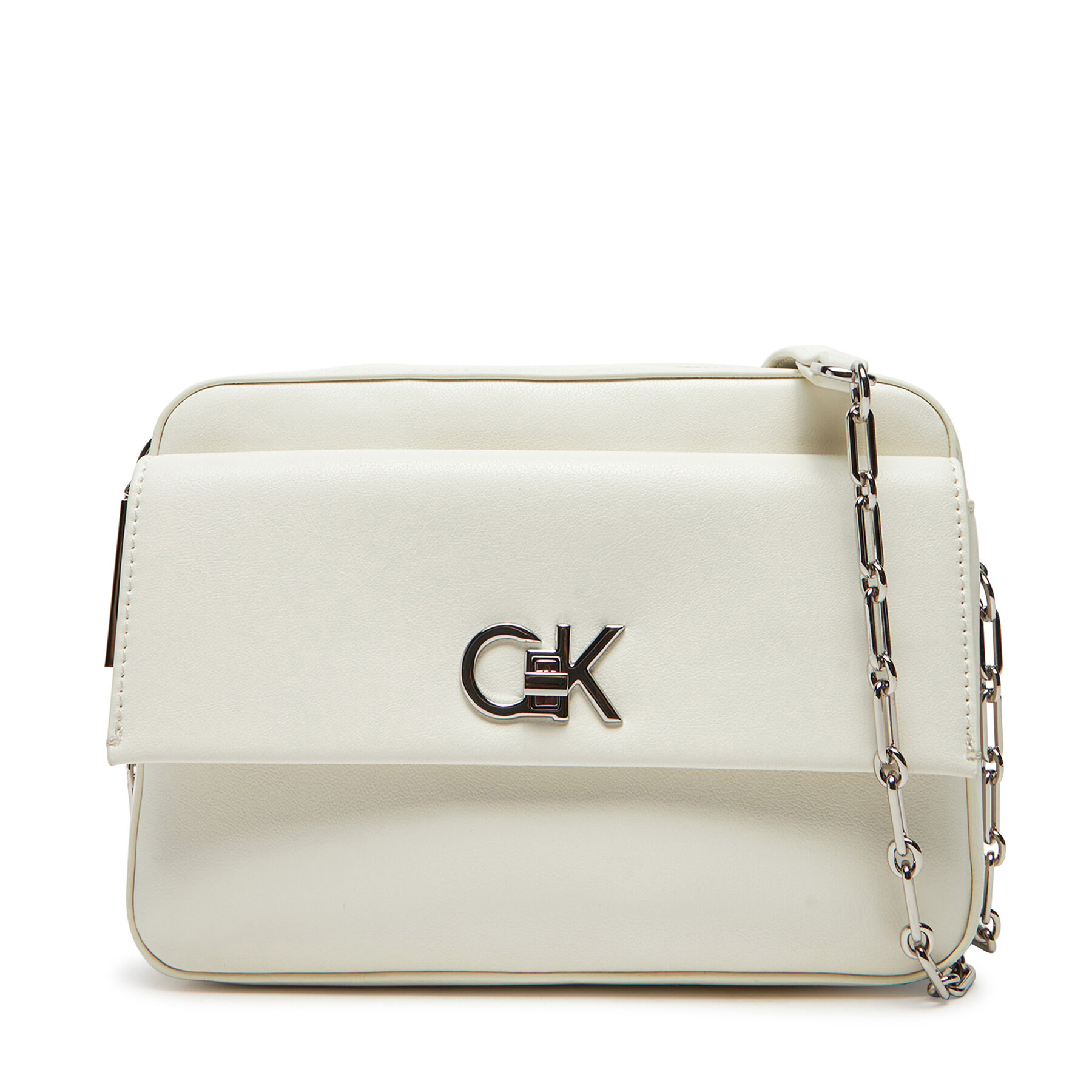 Дамска чанта Calvin Klein Ck Re-Lock Pocket Camera Bag LV04F3102G Розов цвят на ниска цена