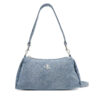 Дамска чанта Calvin Klein Denim Layla Shoulder Bag Sm LV04F3222G Син цвят на ниска цена