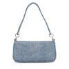 Дамска чанта Calvin Klein Denim Shoulder Pouch W/Strap LV04F3217G Син цвят на ниска цена