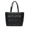 Дамска чанта Calvin Klein Diamond Quilt K60K612906 Черен цвят на ниска цена