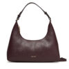 Дамска чанта Calvin Klein Foil Logo Conv Shoulder Bag LV04F3272G Бордо цвят на ниска цена