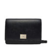 Дамска чанта Calvin Klein Hardware Flap Crossbody K60K612967 Черен цвят на ниска цена