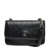 Дамска чанта Calvin Klein Jeans Chain Mini Ew Flap LV04K3085G Черен цвят на ниска цена