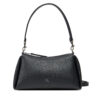 Дамска чанта Calvin Klein Jeans Drop Small Shoulder Bag LV04K3082G Черен цвят на ниска цена