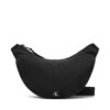 Дамска чанта Calvin Klein Jeans Luna Nylon Sling Bag LV04K3095G Черен цвят на ниска цена