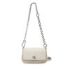 Дамска чанта Calvin Klein Jeans Minimal Monogram Shoulder Bag20 LV04K3134G Екрю цвят на ниска цена