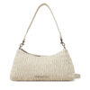 Дамска чанта Calvin Klein Jeans Rouched Shoulder Bag LV04K3088G Екрю цвят на ниска цена