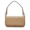 Дамска чанта Calvin Klein Jeans Sculpted Flap Shoulder Pouch25 LV04K3148G Бежов цвят на ниска цена