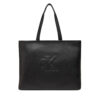 Дамска чанта Calvin Klein Jeans Sculpted Slim Tote LV04K3070G Черен цвят на ниска цена