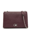 Дамска чанта Calvin Klein K60K612810 Бордо цвят на ниска цена