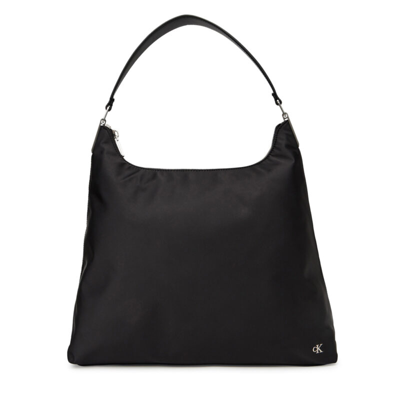 Дамска чанта Calvin Klein LV04K3218G Черен цвят на ниска цена