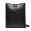 Дамска чанта Calvin Klein Line Ns Crossbody Lth Bag LV04F3005G Черен цвят на ниска цена