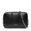 Дамска чанта Calvin Klein Line Quilt Camera Bag K60K613076 Черен цвят на ниска цена