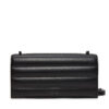 Дамска чанта Calvin Klein Line Quilt Sm Conv Shoulder Bag K60K612639 Черен цвят на ниска цена