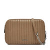 Дамска чанта Calvin Klein Mini Line Quilt Camera Bag K60K613078 Сив цвят на ниска цена