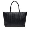 Дамска чанта Calvin Klein Mini Line Quilt Medium Shopper K60K613077 Черен цвят на ниска цена