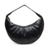 Дамска чанта Calvin Klein Pinched Soft Crescent Lg LV04F3009G Черен цвят на ниска цена
