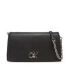 Дамска чанта Calvin Klein Re-Lock Mini Conv LV04F3103G Черен цвят на ниска цена