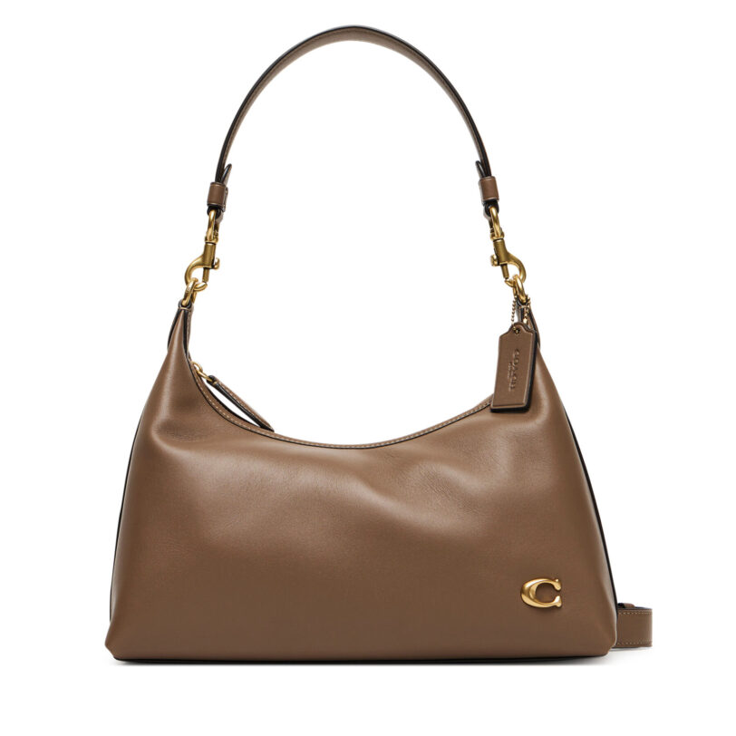 Дамска чанта Coach CR981 Сив цвят на ниска цена