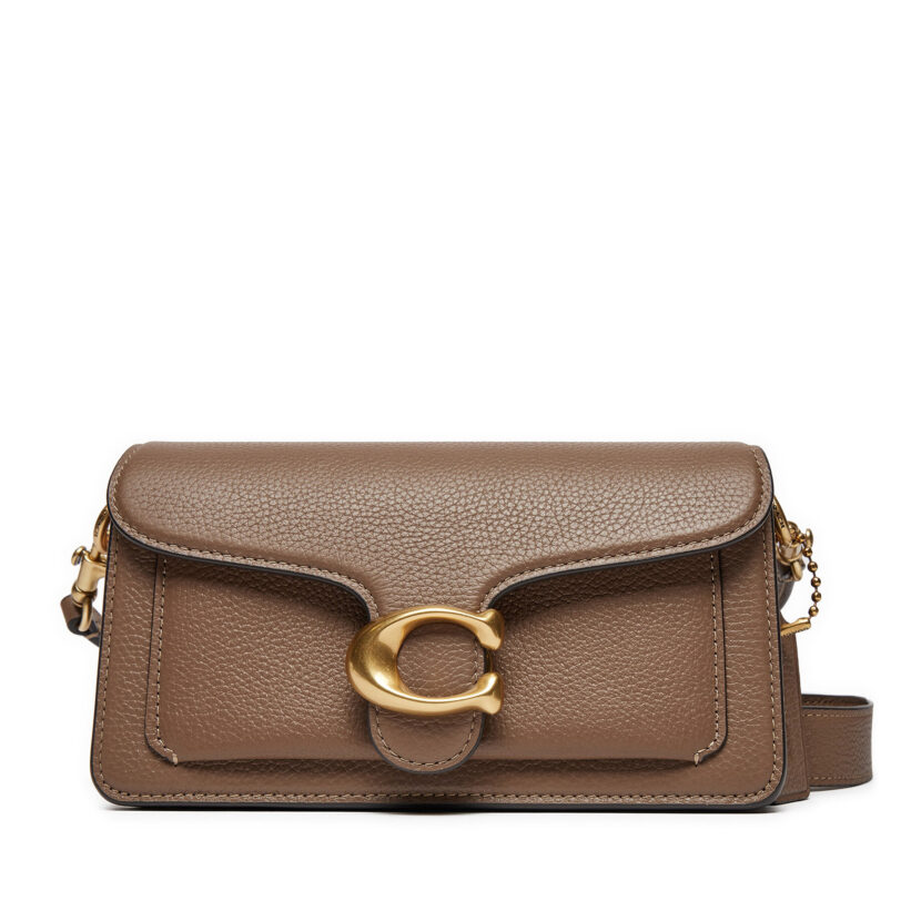 Дамска чанта Coach CY201 Кафяв цвят на ниска цена